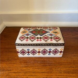 Decorative Jewelry Box with Assorted Jewelry